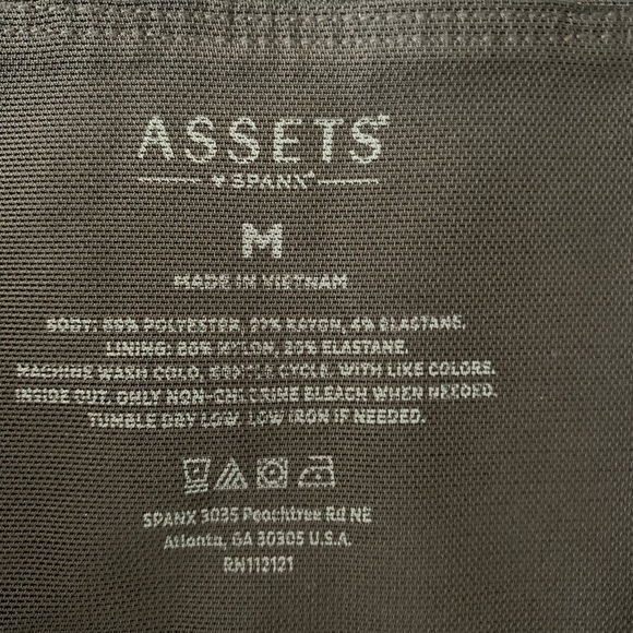 Spanx Assets Ponte Knit Leggings Black Medium - Picture 3 of 4